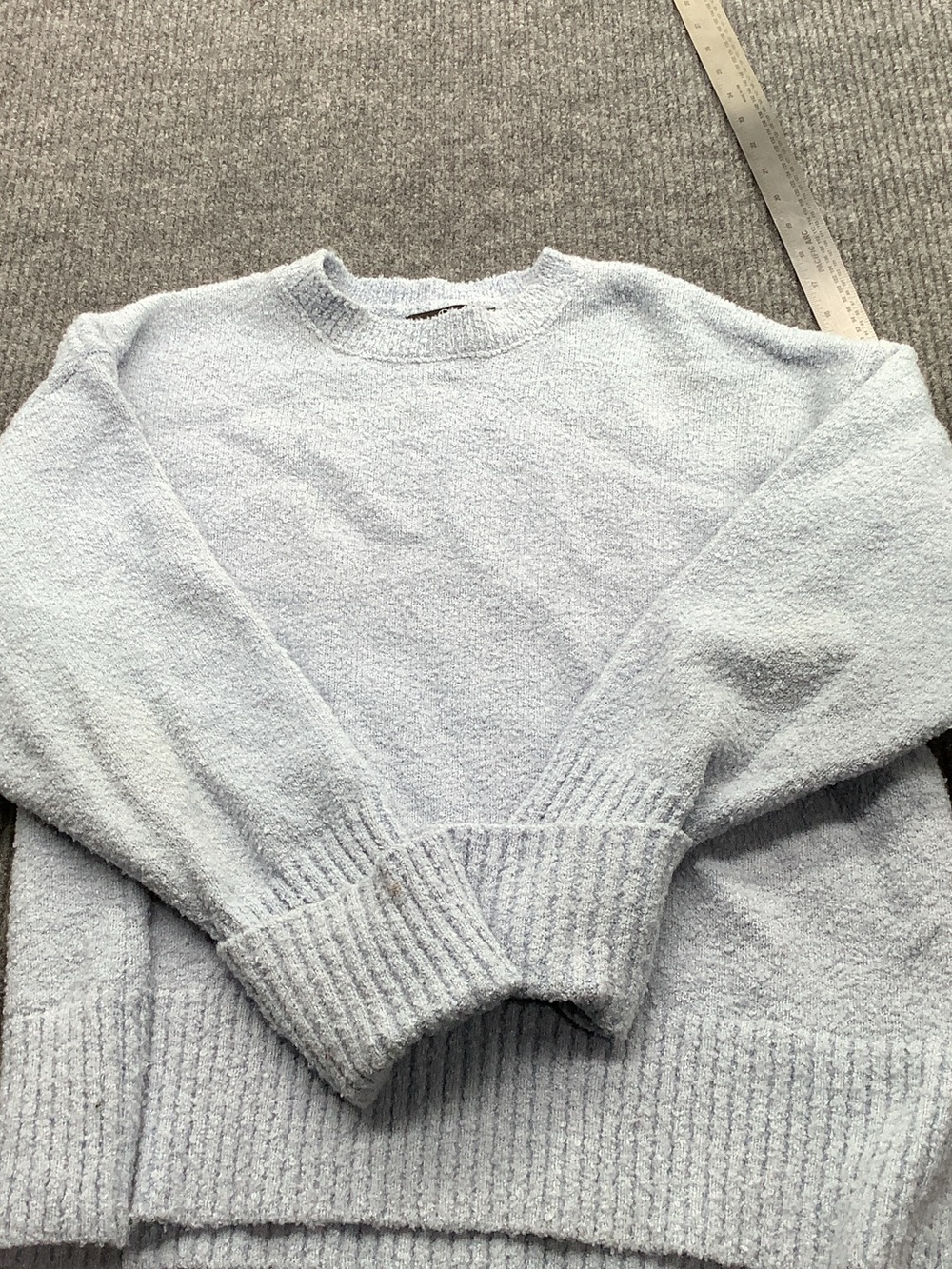 Cozy Women's Light Blue Crewneck Sweater
